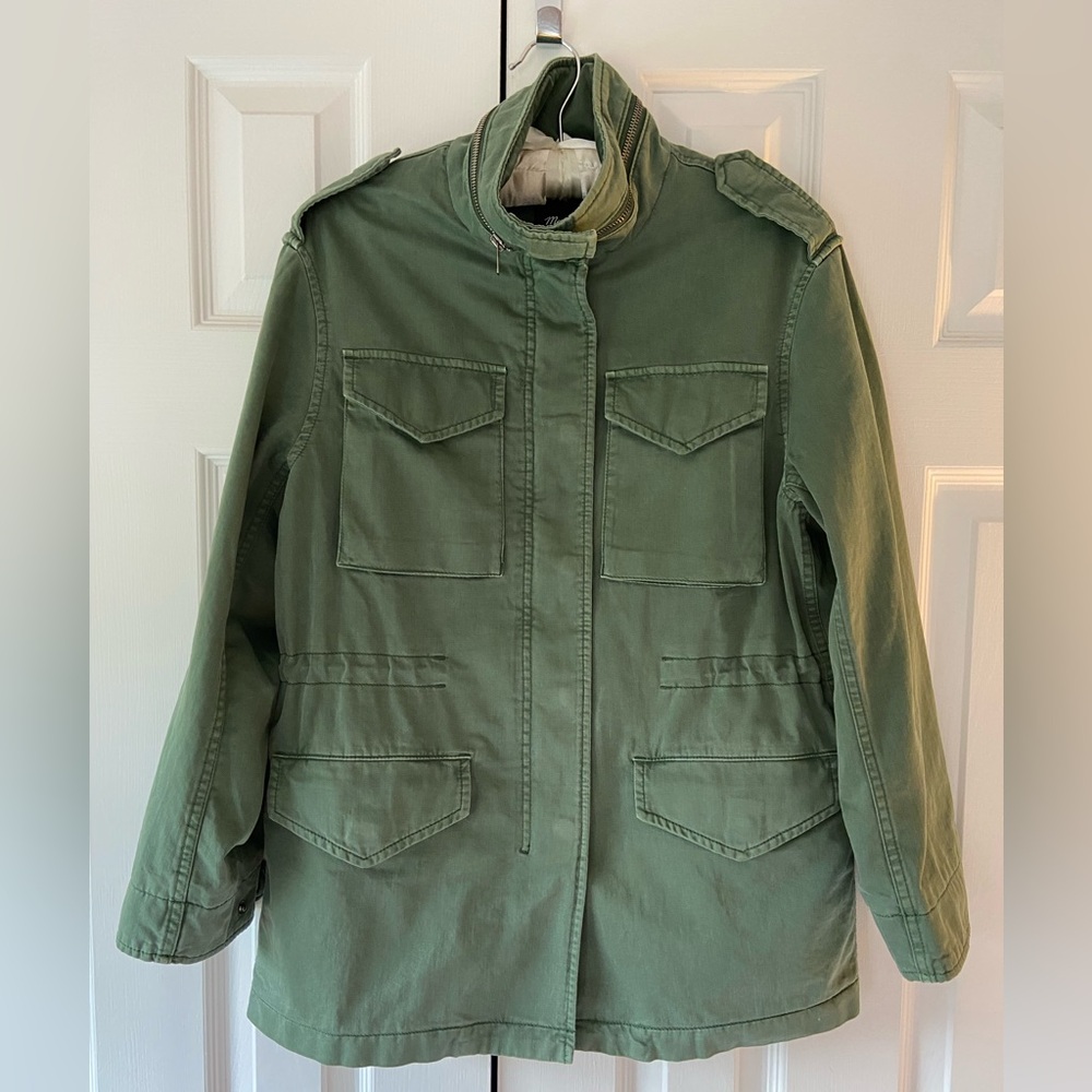 Madewell Oversized Field Jacket, Green, XS, NWT